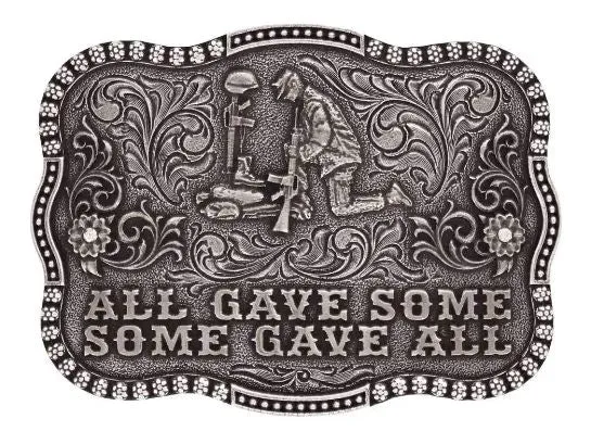 All Gave Some Rememberance Attitude Buckle