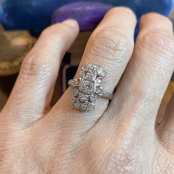 Antique Diamond Dinner Ring