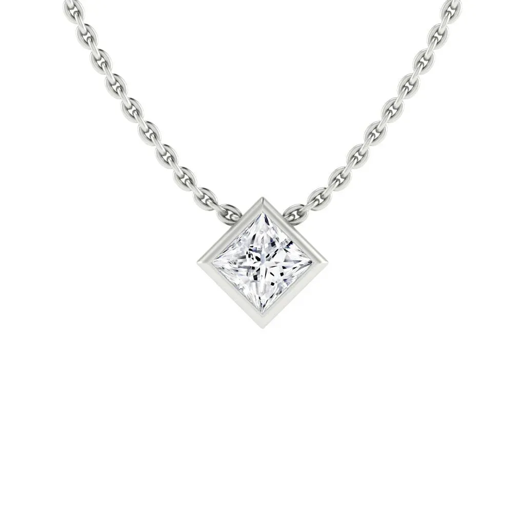 Brooklyn - 18ct White Gold - Princess