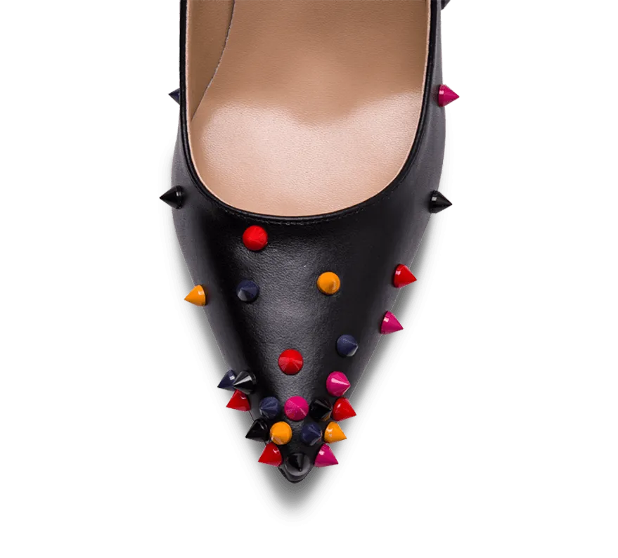 Candy Spikes High Heel Pumps