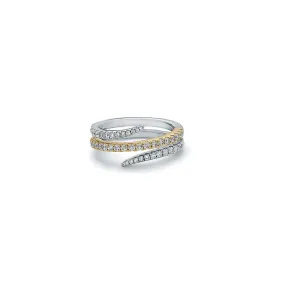 CHARLES KRYPELL Diamond Swirl Ring