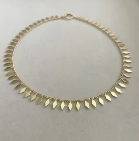 Diamonds In the Sky Gold Choker 