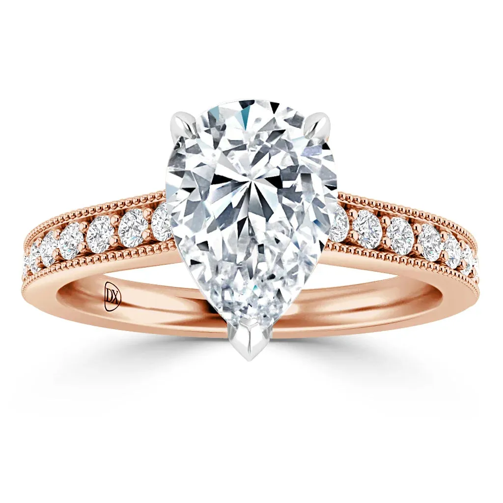 Emma - 18ct Rose Gold - Pear