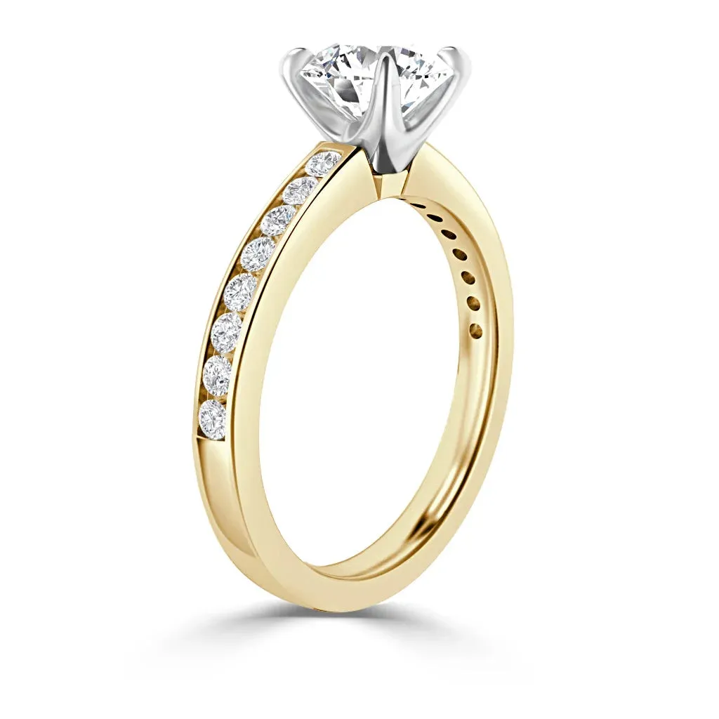 Eva - 18ct Yellow Gold - Round