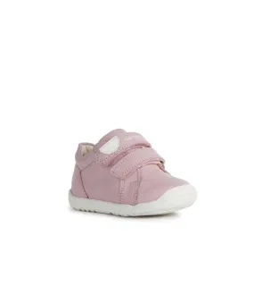 Geox Infant Girls Flexible Nappa Leather Rose Shoe Macchia - B164PA