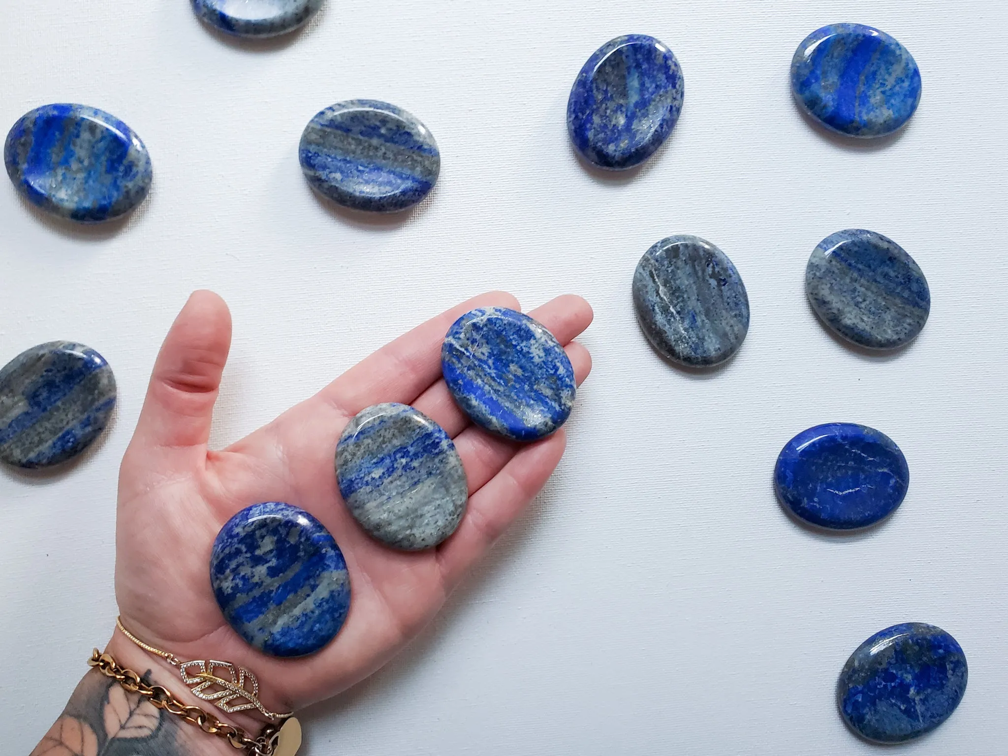 Lapis Lazuli Worry Stone