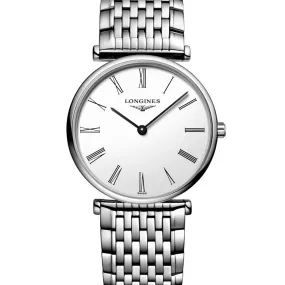 Longines La Grande Classique 29MM White Dial Quartz Watch L45124116