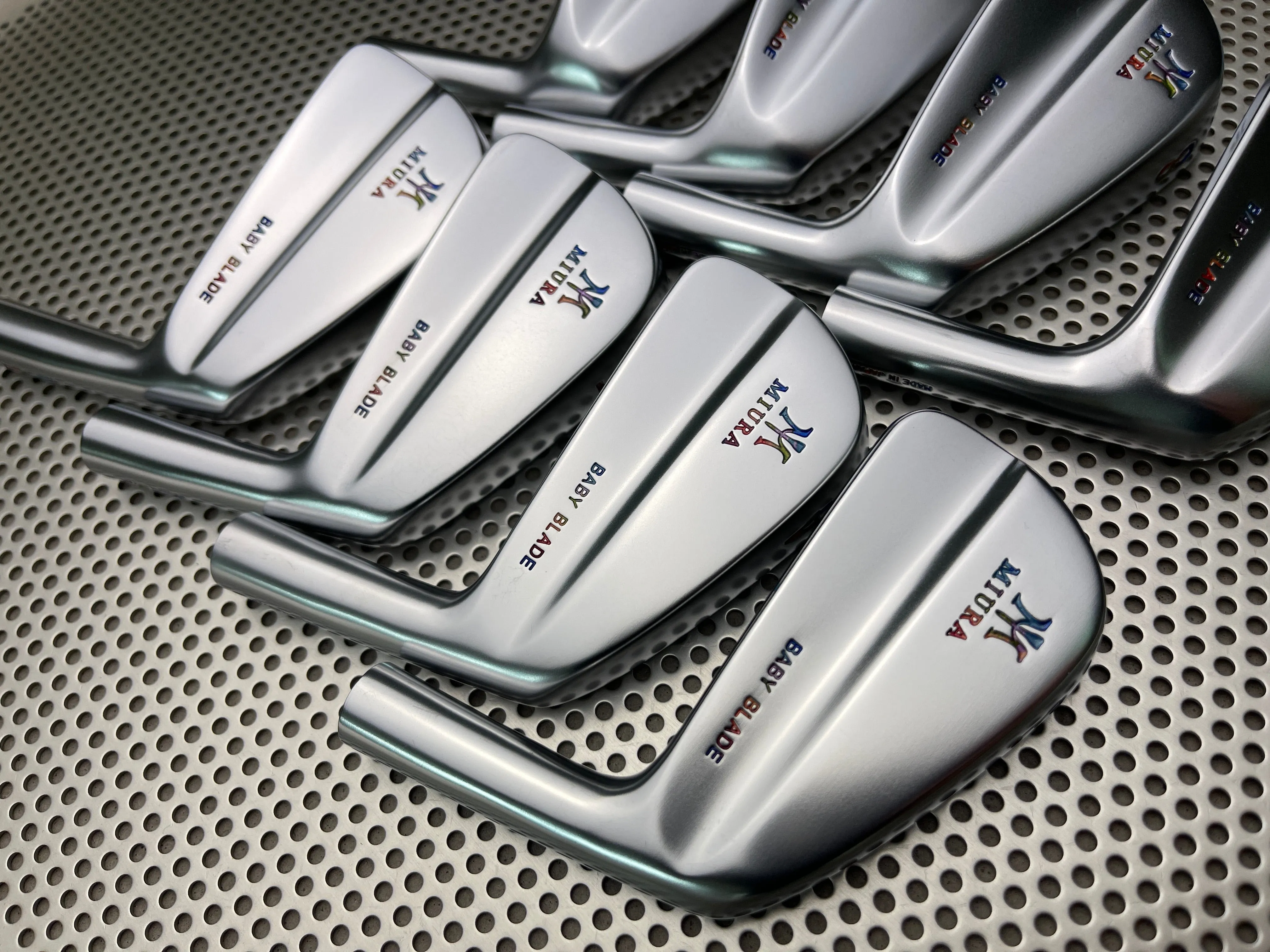 Miura Golf Irons Baby Blades 2.0 Chromatic Paint Fill