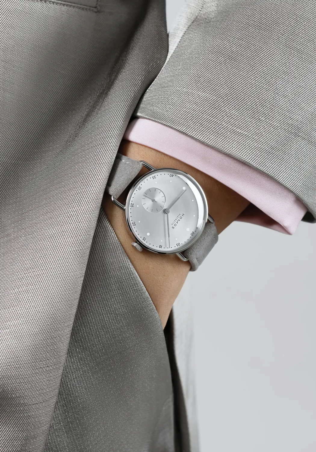 NOMOS Metro 33 All Silver | Ref. 1122