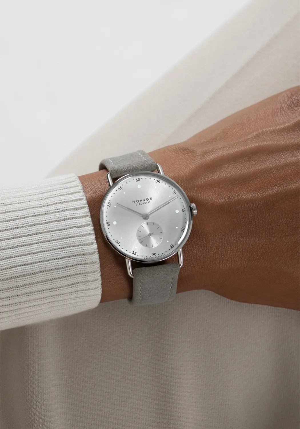 NOMOS Metro 33 All Silver | Ref. 1122