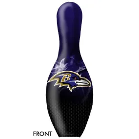 OnTheBallBowling NFL on Fire Baltimore Ravens Bowling Pin