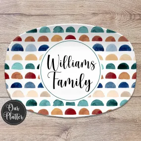 Personalized Platter Boho Pattern