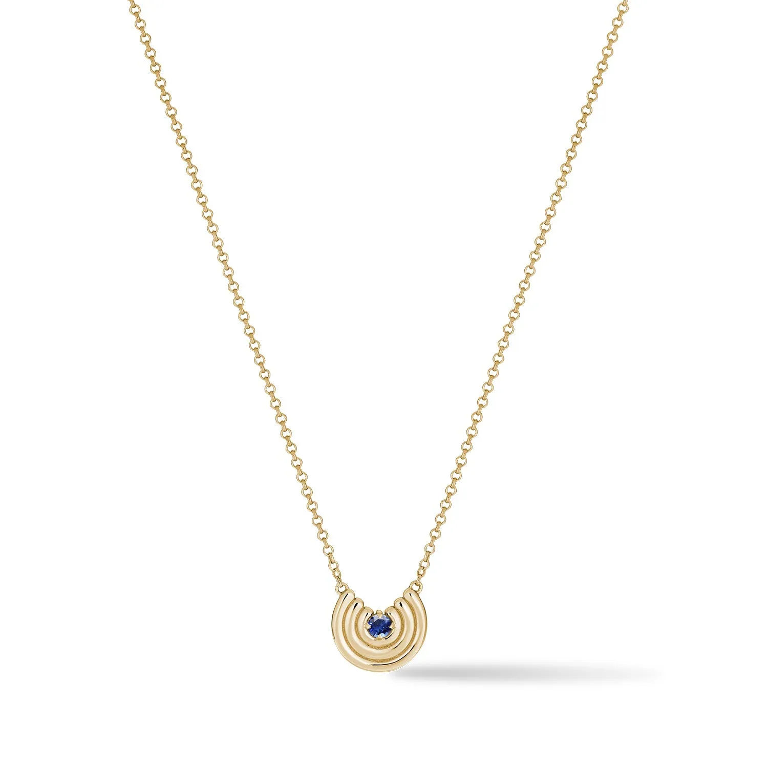 Petite Revival Necklace Sapphire