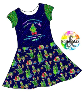 PREORDER - Who-Ville  - Store - Isla Dress-w/PANEL