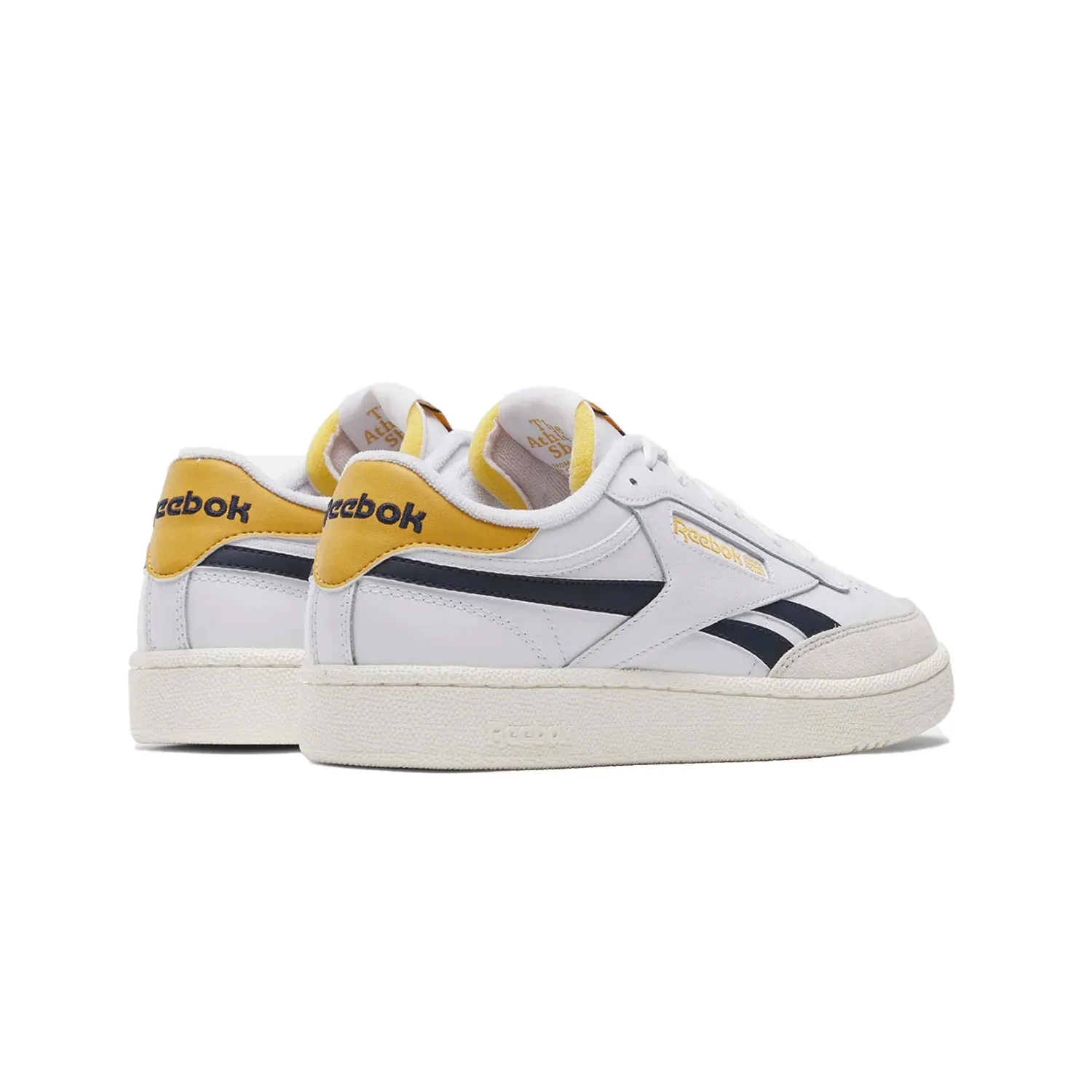 Reebok Club C Revenge - White/Vector Navy/Retro Gold