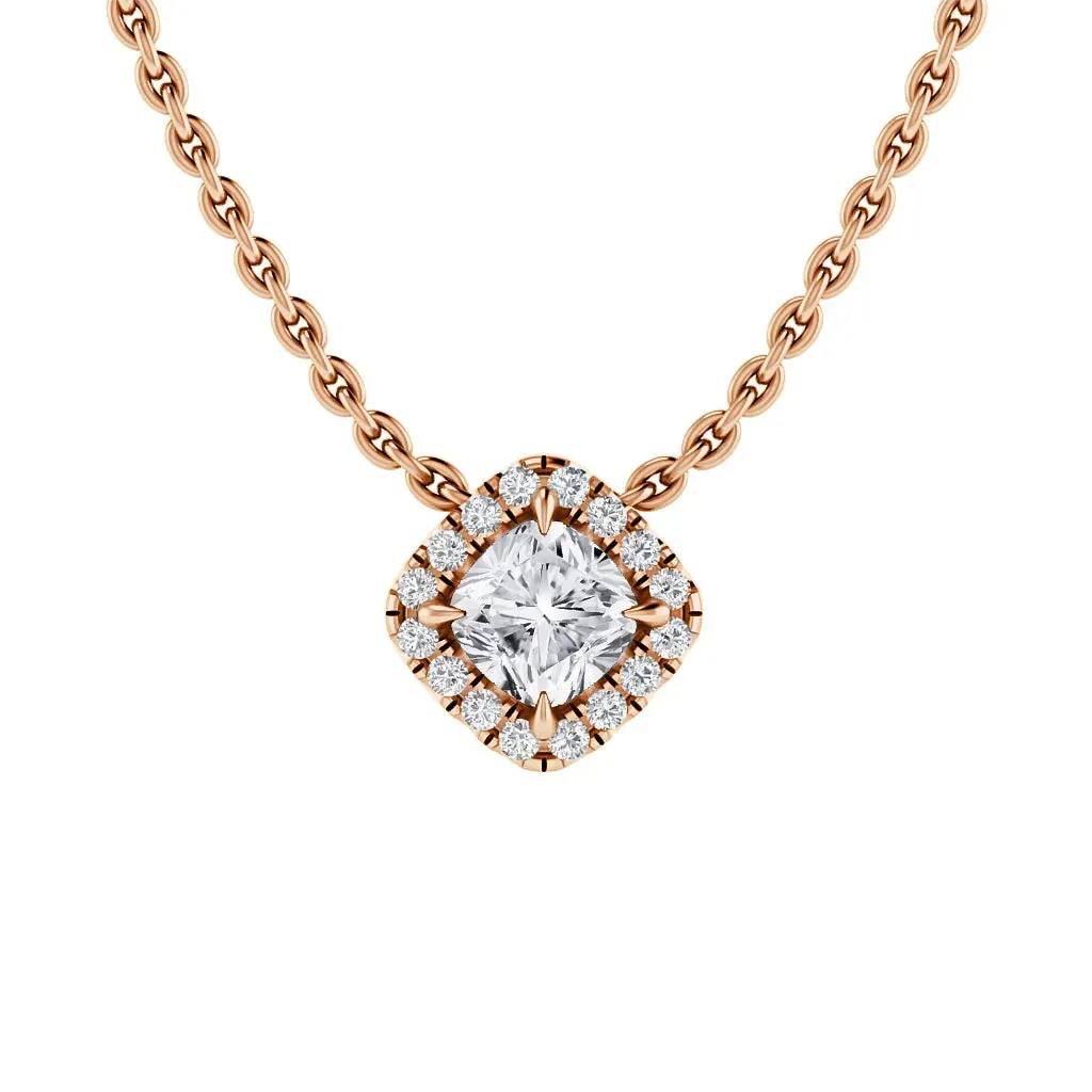 Savannah - 18ct Rose Gold - Cushion