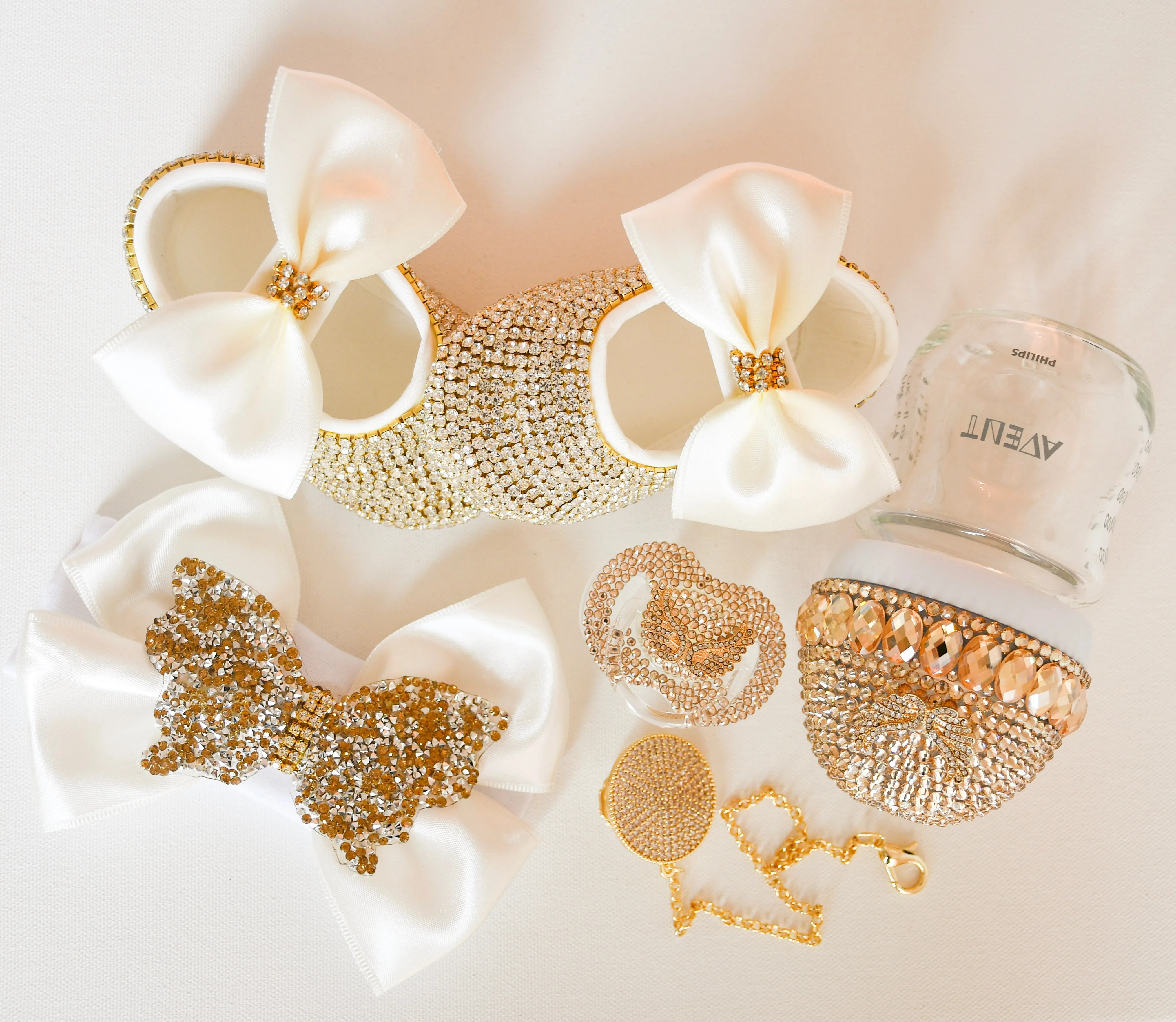 Stunning Swarovski Baby Gift Set