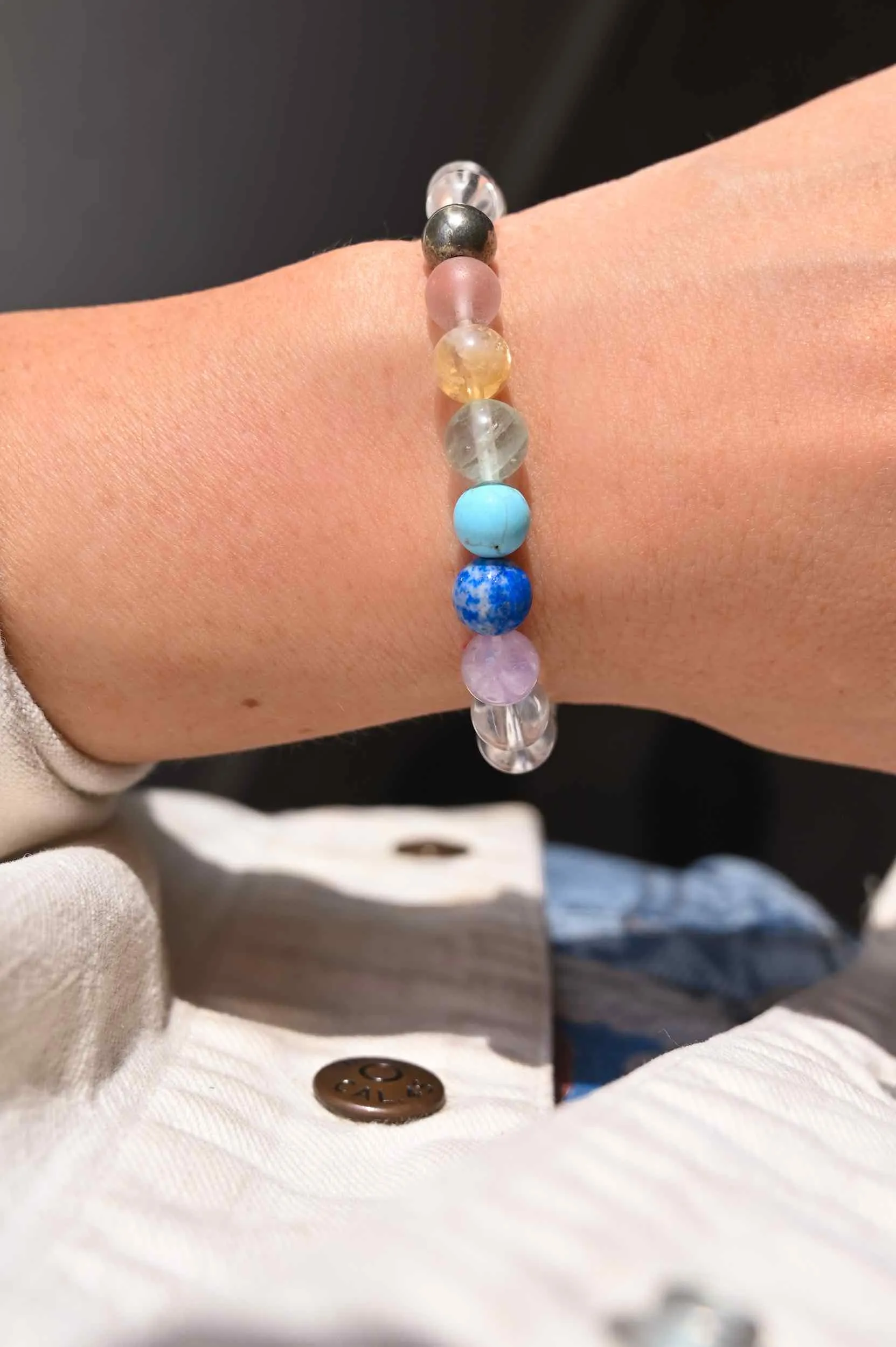 Thriving Quartz Chakra Bracelet