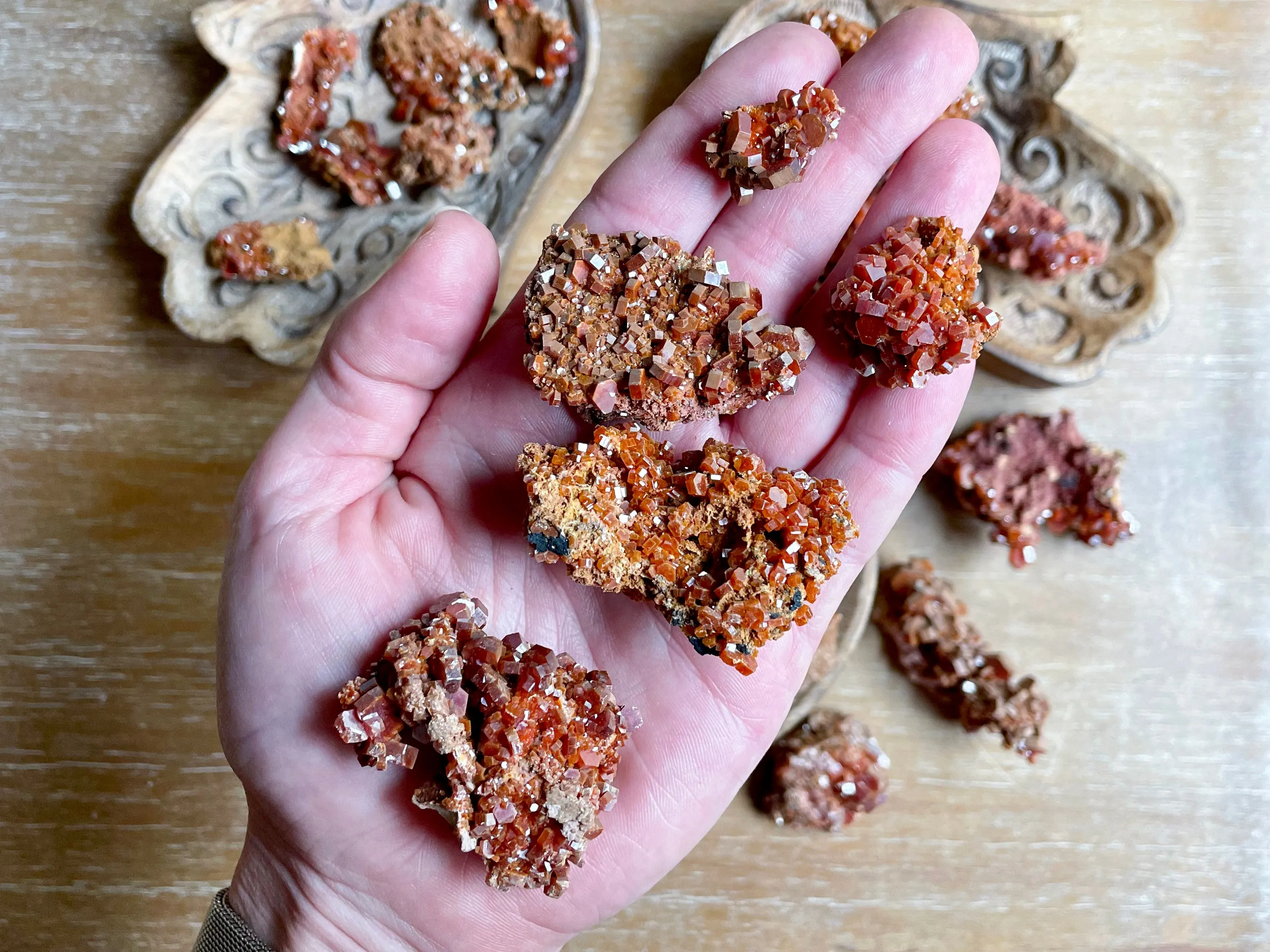 Vanadinite Cluster